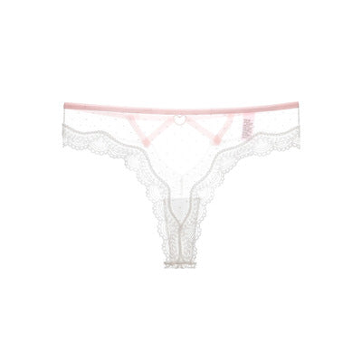 Sexy Homewear Underwear Lingerie Love Peach Butt Hollow Thong