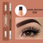 New Fashion Double-Ended Eyebrow Pencil - Ultra-Fine, Natural, Waterproof, Long-Lasting-Homeunderwear