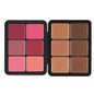 12-Color Iron Box Blush Palette - Matte Finish