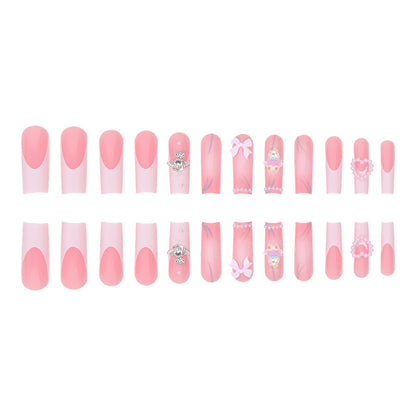 Candy-Themed Removable Nail Tips, Sweet Style