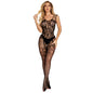 Sexy Temptation Suspender One-piece Jacquard Perspective Sex Underwear