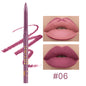 New Fashion 6-Color Matte Lip Liner Set for Long-Lasting Velvet Finish-Homeunderwear