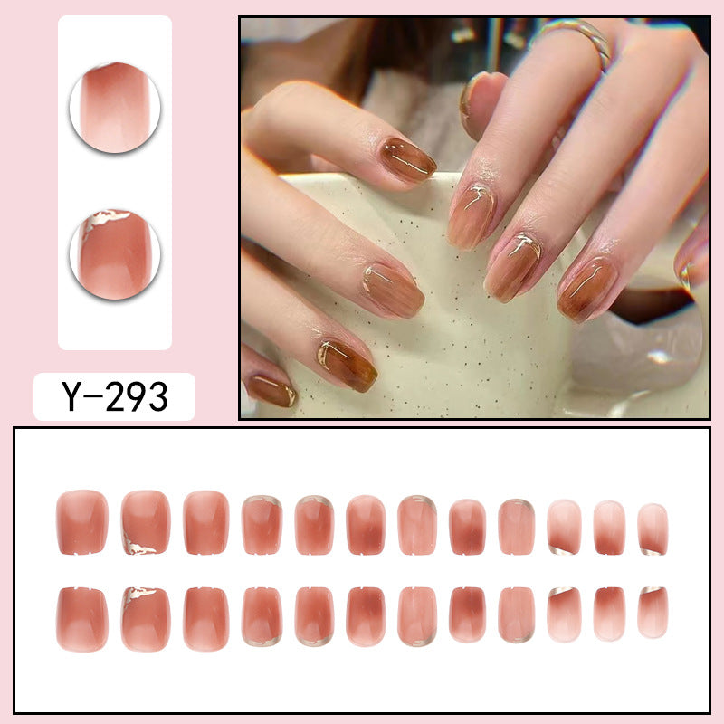 Y7 Removable Fall Nails: Pre-Made Nail Tips from Yiwu