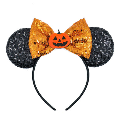 Funny Pumpkin Bat Holiday Party Headband