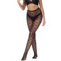 Free Shipping For Love Hollow Lace Pantyhose