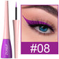 18-Color Long-Lasting Waterproof Liquid Eyeliner Pen-Homeunderwear