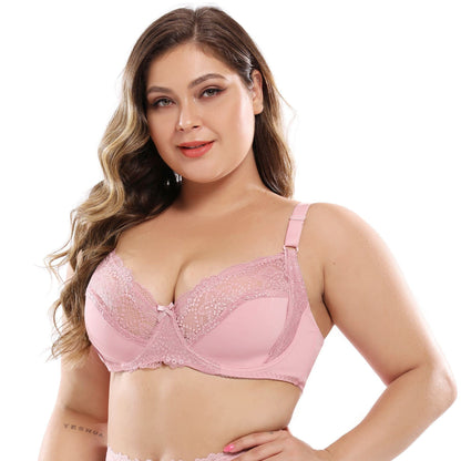 Full Cup Lace Plus Size Bra