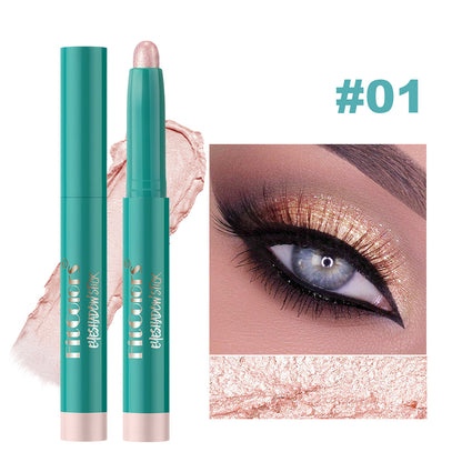 New Fashion 6-Color Shimmer Eyeshadow Pen for Highlighting and Contouring-Homeunderwear