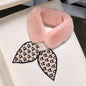 Cute Real Rabbit Fur Scarf for Winter