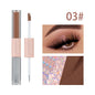 New Fashion Matte Liquid Eyeshadow with Glitter and Primer Duo-Homeunderwear