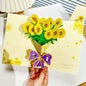 3D Sunflower Birthday Greeting Card