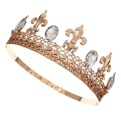 Men's Crown Metal Headband