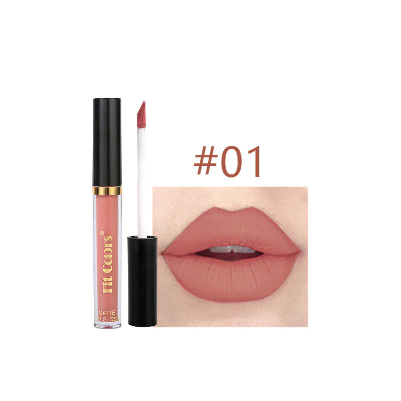 New Fashion Matte Non-Transfer Lip Gloss Set for Long-Lasting Wear-Homeunderwear