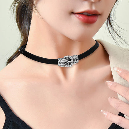 Cowhide Fashion Premium Choker