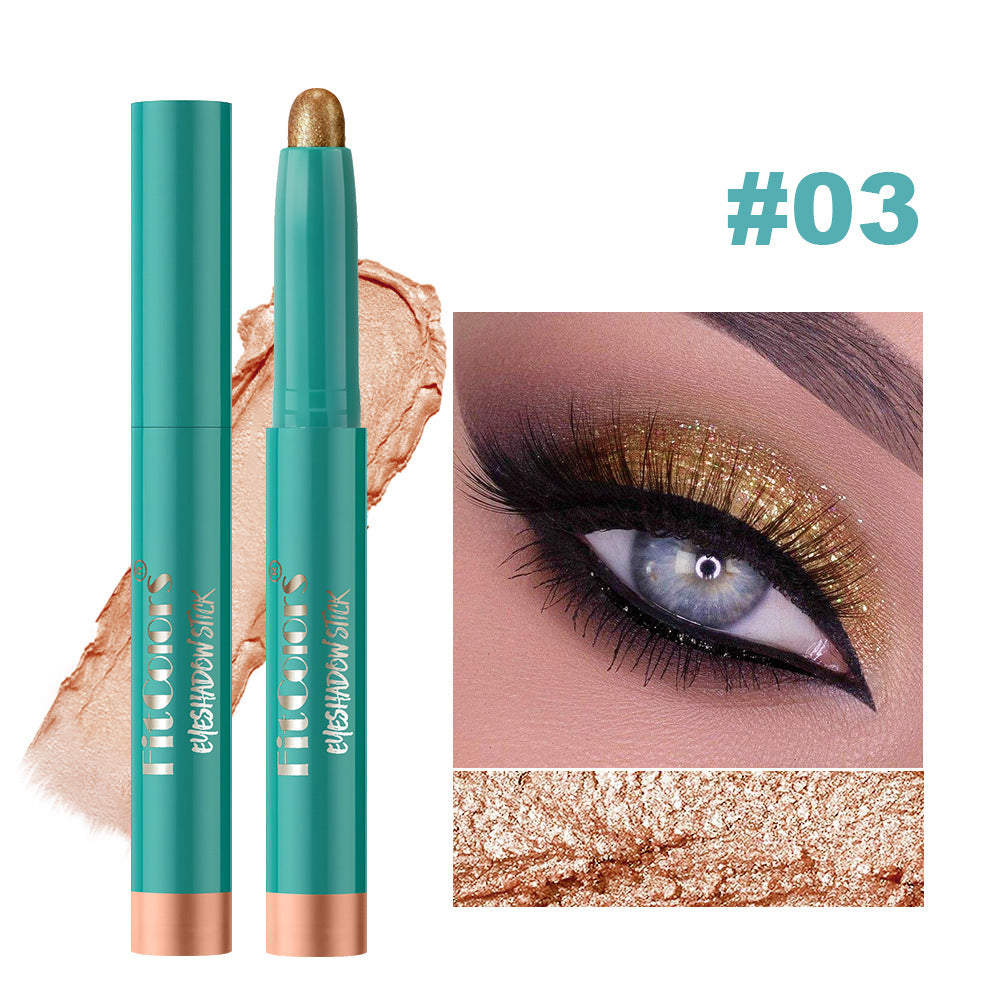 New Fashion 6-Color Shimmer Eyeshadow Pen for Highlighting and Contouring-Homeunderwear