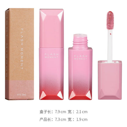 Mirror-Gloss Lip Lacquer, Non-Sticky and Long-Lasting-homeunderwear