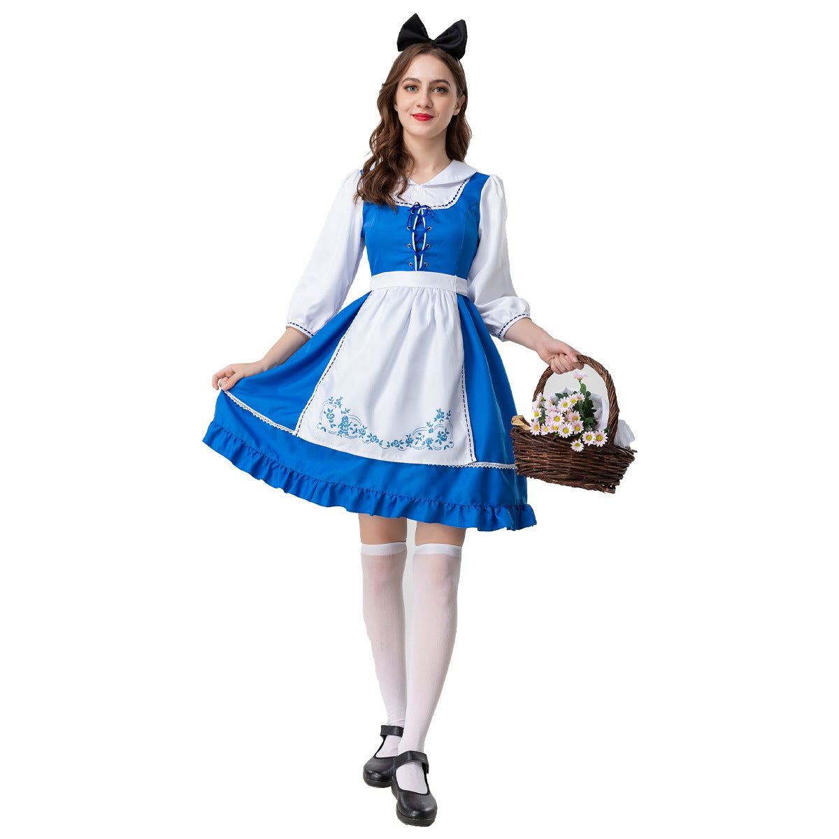 New Fashion Halloween Alice In Wonderland Cosplay Maid