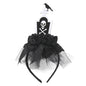 Halloween Tombstone Crow Headband