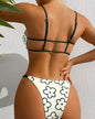 New Arrival Floral Bikini Women's Sexy Backless Beach Swimsuit