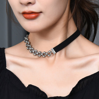 Dark Punk Short Choker