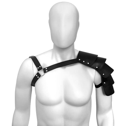 Free Shipping For Men's Bondage Clothes Sexy Armor Bandage Set