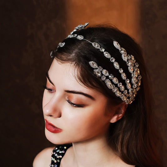 Bridal Luxury Rhinestone Headband