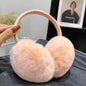 Cute Winter Real Rabbit Fur Ear Muffs - Warm & Stylish