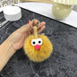 Cute Sesame Street Hair Ball Fur Cartoon Doll Fox Hair Accessory