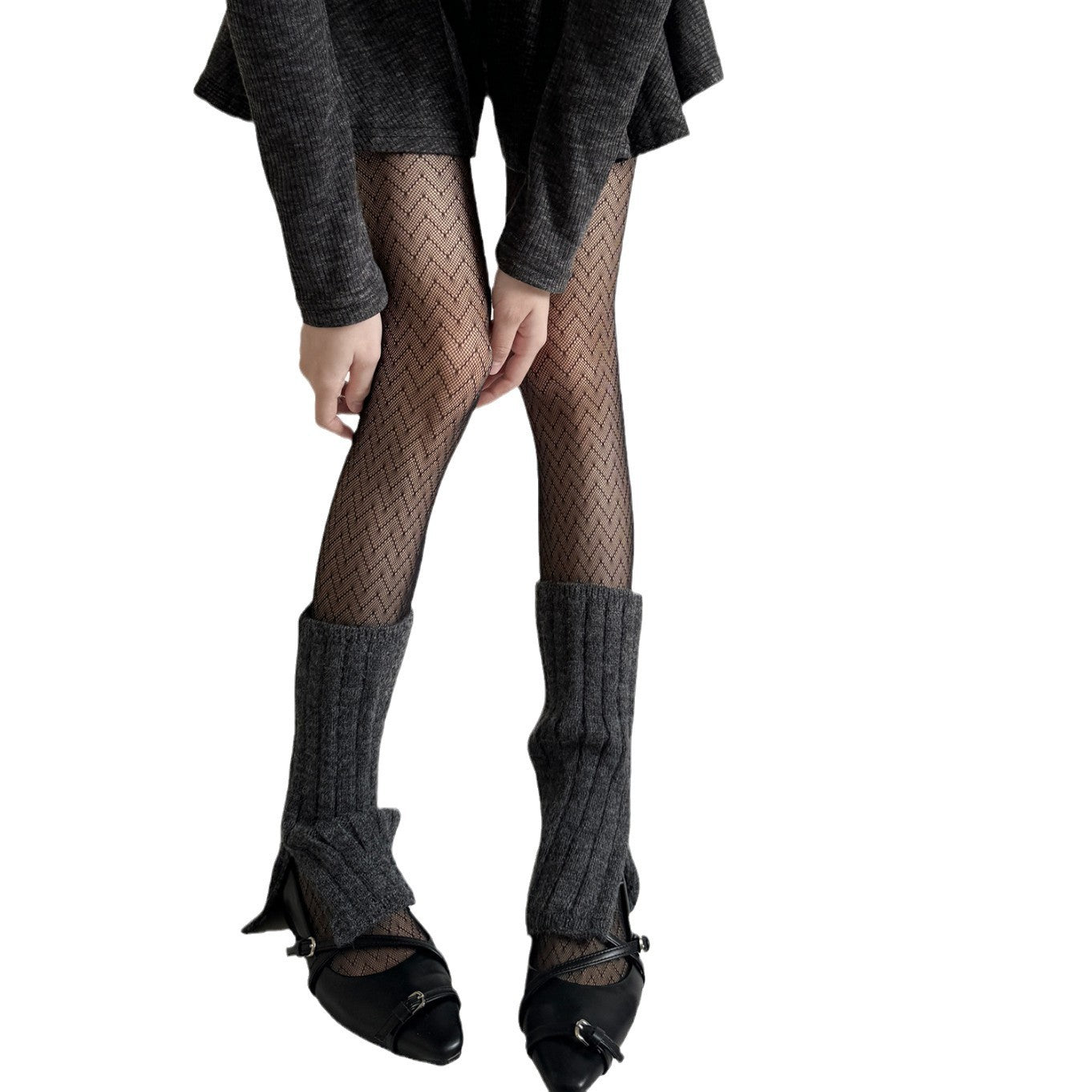 Sexy Twill Wavy High Elastic and Thin Anti-stripping Leggings Pantyhose