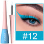 18-Color Long-Lasting Waterproof Liquid Eyeliner Pen-Homeunderwear