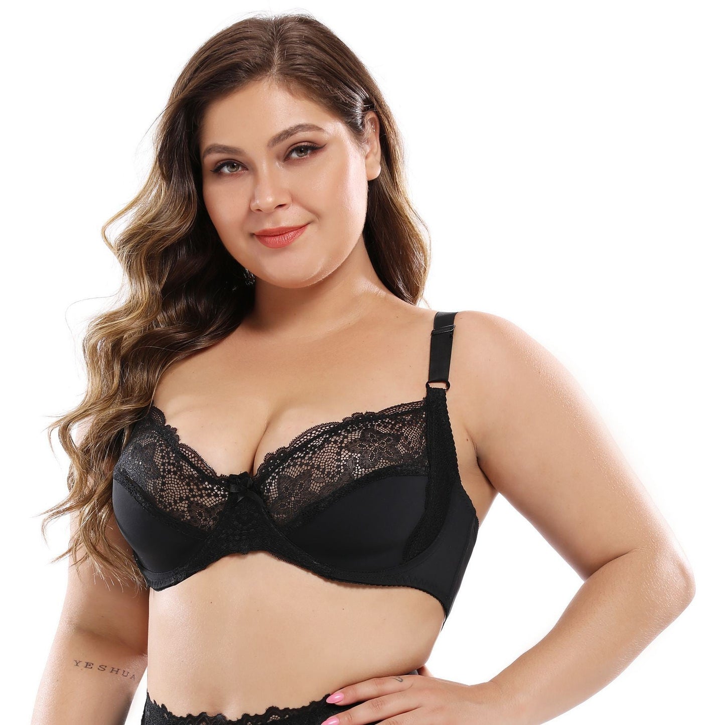 Full Cup Lace Plus Size Bra