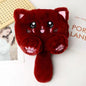 Cute Cartoon Fuzzy Cat Bag - Fall/Winter Shoulder Tote