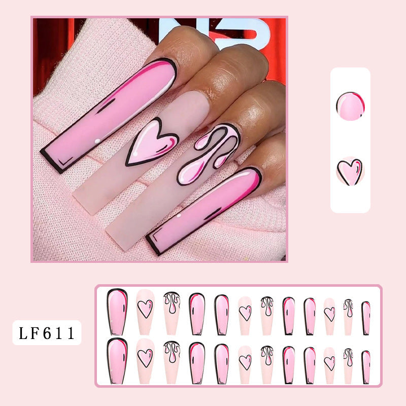 New FashionLong INS Style European Nail Tips