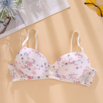 Sweetie Printed Push-Up Bra