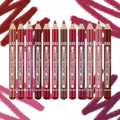 New Fashion12-Color Matte Lip Liner - Long-Lasting, Velvet Finish-homeunderwear