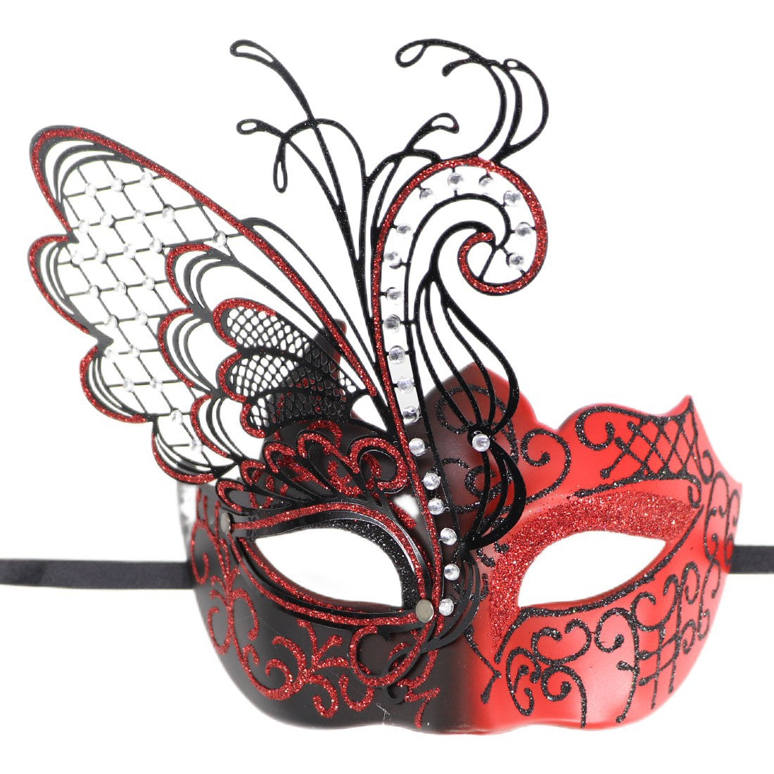 Metal Wrought Butterfly Eye Mask