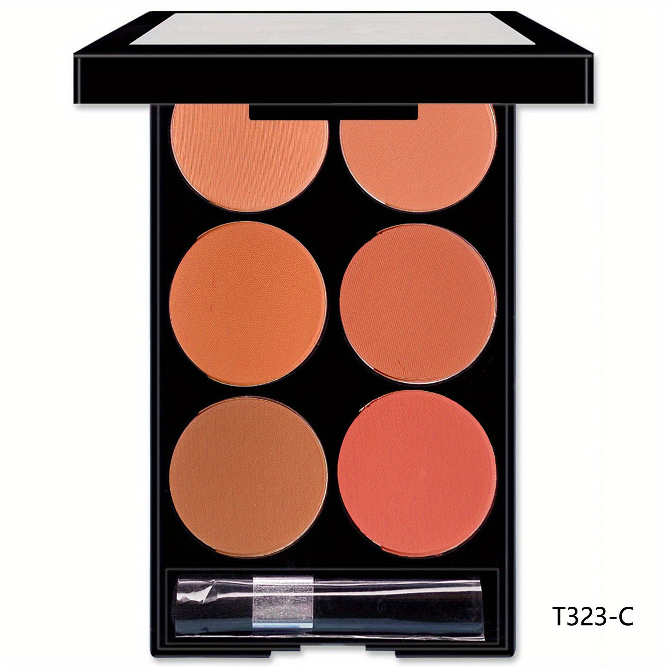 New Fashion 6-Color Cheek & Contour Palette - Fine Texture, Glow & Matte-Homeunderwear