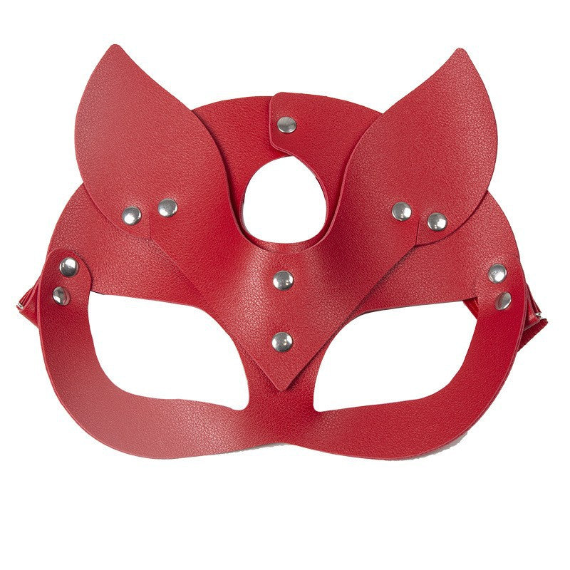 PU Leather Fox Nightclub Eye Mask