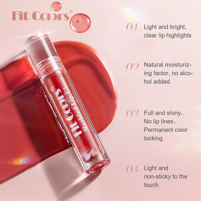 New Fashion Marble Effect Shiny Lip Gloss for Hydrating and Nourishing-Homeunderwear