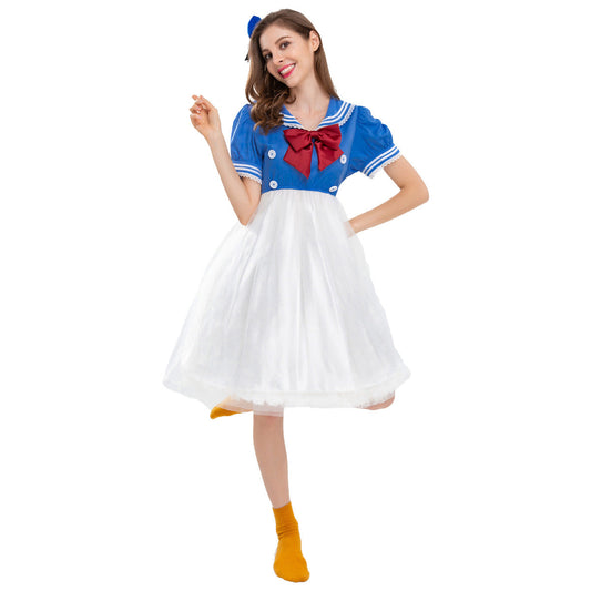 New Fashion Halloween Cosplay Donald Duck Costume