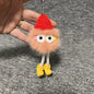 Cute Plush Hat Keychain - High-Quality School Gift