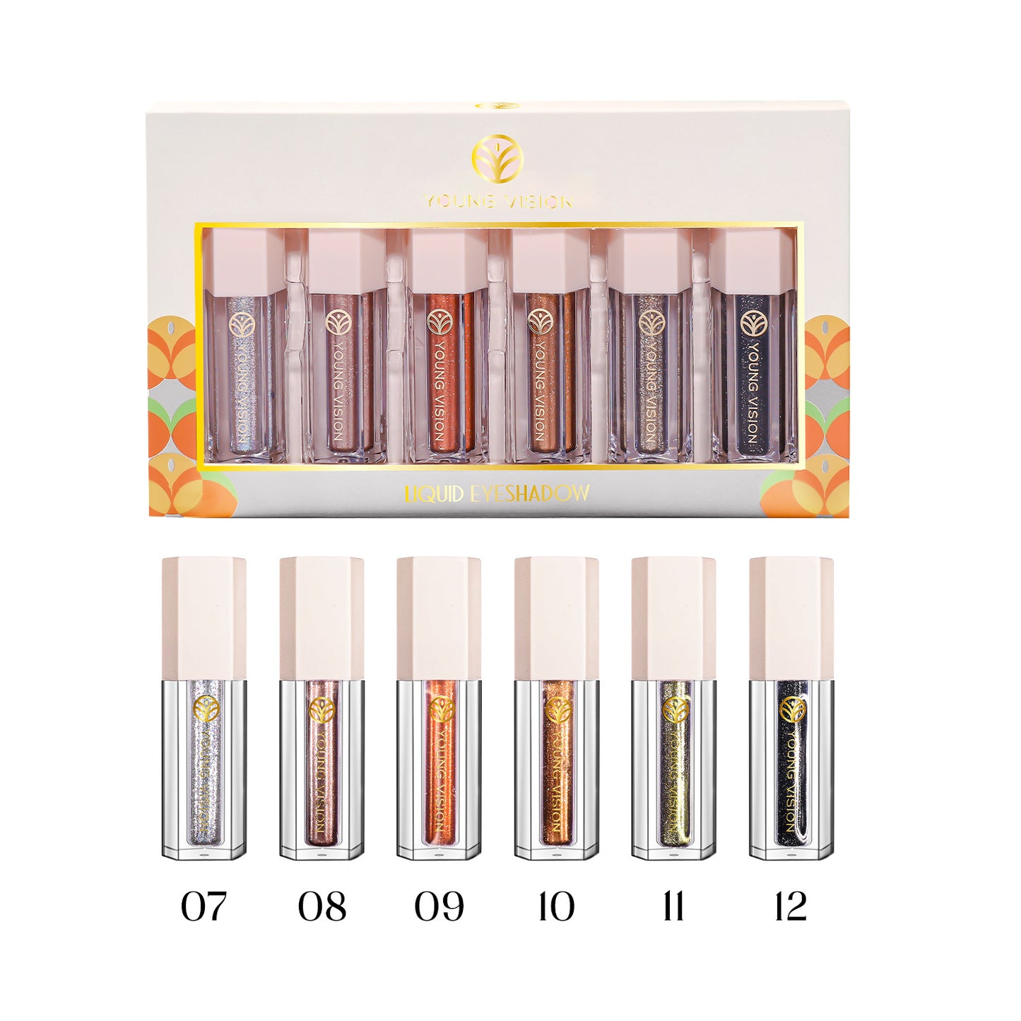 New Fashion6-Pack Liquid Shimmer Highlighter for Under-Eye-homeunderwear