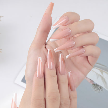 Removable Nail Extensions, Elegant Ballet Style