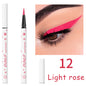 12-Color Long-Lasting Waterproof Liquid Eyeliner-Homeunderwear