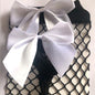 Summer Bow Fishnet Stockings High Stockings