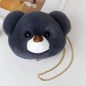 Cute Teddy Bear Lolita Plush Crossbody Bag