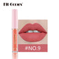 New Fashion 12-Color Non-Transfer Matte Lip Gloss Set with Velvet Finish-Homeunderwear