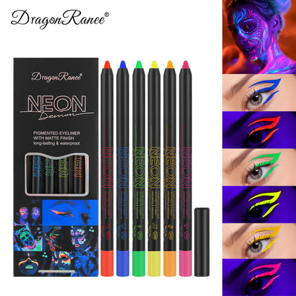 New Fashion 6-Pack Fluorescent Eye and Face Paint Pens-Homeunderwear