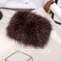 Warm Fox Fur Neck Warmer - Winter Fashion Accessory