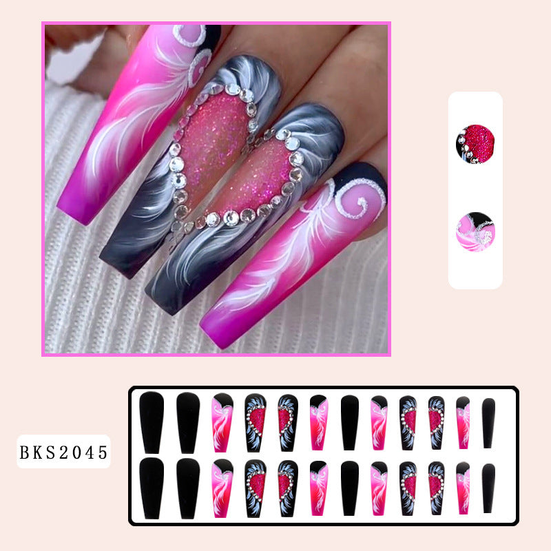 New FashionLong INS Style Edgy Nail Tips